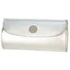 Janné Hebuterné - Calfskin Pochette - Silver - Handmade in Italy - Luxury Exclusive Collection - Avvenice