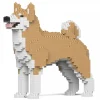 Jekca - Akita Inu 01S-M02 - Lego - Sculpture - Construction - 4D - Brick Animals - Toys - Avvenice