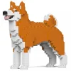 Jekca - Akita Inu 01S-M01 - Lego - Sculpture - Construction - 4D - Brick Animals - Toys - Avvenice