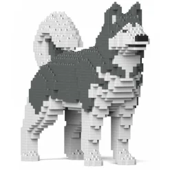 Jekca - Alaskan Malamute 01-M03 - Big - Lego - Sculpture - Construction - 4D - Brick Animals - Toys - Avvenice