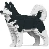 Jekca - Alaskan Malamute 01S-M01 - Lego - Sculpture - Construction - 4D - Brick Animals - Toys - Avvenice
