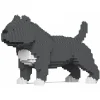 Jekca - American Bully 01-M03 - Big - Lego - Sculpture - Construction - 4D - Brick Animals - Toys - Avvenice