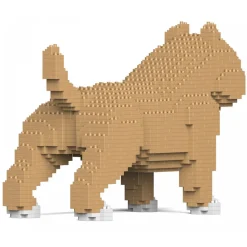 Jekca - American Bully 01S-M01 - Lego - Sculpture - Construction - 4D - Brick Animals - Toys - Avvenice