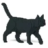 Jekca - American Shorthair - Black - Cat - 07S-M02 - Lego - Sculpture - Construction - 4D - Brick Animals - Toys - Avvenice