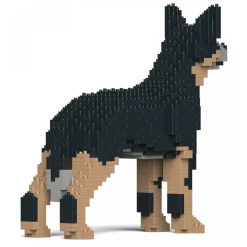 Jekca - Australian Cattle Dog 01S - Lego - Sculpture - Construction - 4D - Brick Animals - Toys - Avvenice