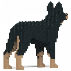 Jekca - Australian Kelpie 01-M01 - Big - Lego - Sculpture - Construction - 4D - Brick Animals - Toys - Avvenice