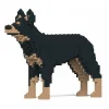 Jekca - Australian Kelpie 01S - Lego - Sculpture - Construction - 4D - Brick Animals - Toys - Avvenice