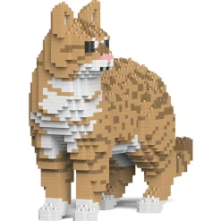 Jekca - Australian Mist 01S-M01 - Lego - Sculpture - Construction - 4D - Brick Animals - Toys - Avvenice