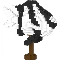 Jekca - Banded Humbug 01 - Big - Lego - Sculpture - Construction - 4D - Brick Animals - Toys - Avvenice