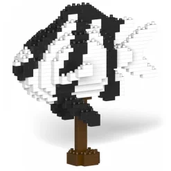 Jekca - Banded Humbug 01S - Lego - Sculpture - Construction - 4D - Brick Animals - Toys - Avvenice