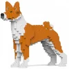 Jekca - Basenji 01-M01 - Big - Lego - Sculpture - Construction - 4D - Brick Animals - Toys - Avvenice