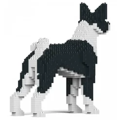 Jekca - Basenji 01S-M02 - Lego - Sculpture - Construction - 4D - Brick Animals - Toys - Avvenice