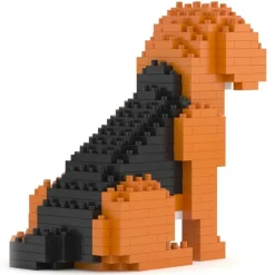 Jekca - Beagle Mini 01 - Big - Lego - Sculpture - Construction - 4D - Brick Animals - Toys - Avvenice