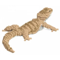 Jekca - Bearded Dragon 01 - Big - Lego - Sculpture - Construction - 4D - Brick Animals - Toys - Avvenice