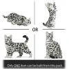 Jekca - Bengal Cat 4-in-1 Pack 01S-M02 - Lego - Sculpture - Construction - 4D - Brick Animals - Toys - Avvenice