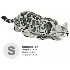 Jekca - Bengal Cat 4-in-1 Pack 01S-M02 - Lego - Sculpture - Construction - 4D - Brick Animals - Toys - Avvenice