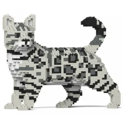 Jekca - Bengal Cat 4-in-1 Pack 01S-M02 - Lego - Sculpture - Construction - 4D - Brick Animals - Toys - Avvenice