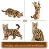 Jekca - Bengal Cat 4-in-1 Pack 01S-M01 - Lego - Sculpture - Construction - 4D - Brick Animals - Toys - Avvenice