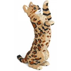 Jekca - Bengal Cat 4-in-1 Pack 01S-M01 - Lego - Sculpture - Construction - 4D - Brick Animals - Toys - Avvenice