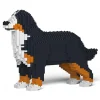 Jekca - Bernese Mountain Dog 01S - Lego - Sculpture - Construction - 4D - Brick Animals - Toys - Avvenice