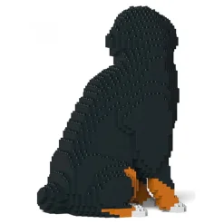 Jekca - Bernese Mountain Dog 05S - Lego - Sculpture - Construction - 4D - Brick Animals - Toys - Avvenice