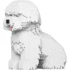 Jekca - Bichon Frise 03 - Big - Lego - Sculpture - Construction - 4D - Brick Animals - Toys - Avvenice