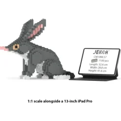 Jekca - Bilby 01 - Big - Lego - Sculpture - Construction - 4D - Brick Animals - Toys - Avvenice