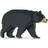 Jekca - Black Bear 01 - Big - Lego - Sculpture - Construction - 4D - Brick Animals - Toys - Avvenice