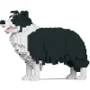 Jekca - Border Collie 01-M01 - Big - Lego - Sculpture - Construction - 4D - Brick Animals - Toys - Avvenice