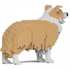 Jekca - Border Collie 01-M03 - Big - Lego - Sculpture - Construction - 4D - Brick Animals - Toys - Avvenice