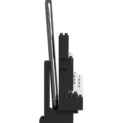 Jekca - Boston Terrier Phone Stand 01S - Lego - Sculpture - Construction - 4D - Brick Animals - Toys - Avvenice