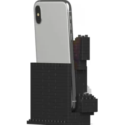 Jekca - Boston Terrier Phone Stand 01S - Lego - Sculpture - Construction - 4D - Brick Animals - Toys - Avvenice