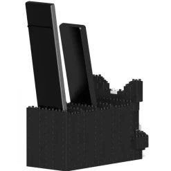 Jekca - Boston Terrier Remote Control Rack 01S - Lego - Sculpture - Construction - 4D - Brick Animals - Toys - Avvenice