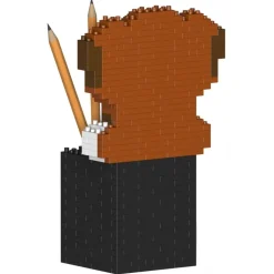 Jekca - Boxer Pencil Cup 01S - Lego - Sculpture - Construction - 4D - Brick Animals - Toys - Avvenice
