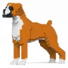 Jekca - Boxer 01S-M02 - Lego - Sculpture - Construction - 4D - Brick Animals - Toys - Avvenice