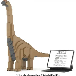 Jekca - Brachiosaurus 01S-M01 - Big - Lego - Sculpture - Construction - 4D - Brick Animals - Toys - Avvenice