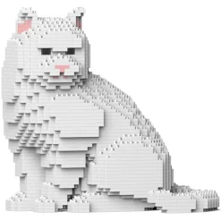 Jekca - British Shorthair Cat 01S-M02 - Lego - Sculpture - Construction - 4D - Brick Animals - Toys - Avvenice