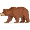 Jekca - Brown Bear 01 - Big - Lego - Sculpture - Construction - 4D - Brick Animals - Toys - Avvenice
