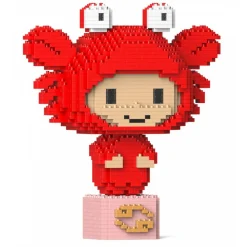 Jekca - Cancer 01 - Big - Lego - Sculpture - Construction - 4D - Brick Animals - Toys - Avvenice