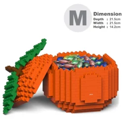 Jekca - Candy Box 04 - Lego - Sculpture - Construction - 4D - Brick Animals - Toys - Avvenice