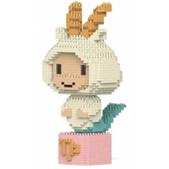Jekca - Capricorn 01 - Big - Lego - Sculpture - Construction - 4D - Brick Animals - Toys - Avvenice