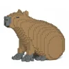 Jekca - Capybara 01S - Lego - Sculpture - Construction - 4D - Brick Animals - Toys - Avvenice