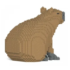 Jekca - Capybara 01S - Lego - Sculpture - Construction - 4D - Brick Animals - Toys - Avvenice