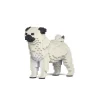 Jekca - Carlino Pug - Dog - 01S-M03 - Lego - Sculpture - Construction - 4D - Brick Animals - Toys - Avvenice