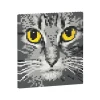 Jekca - Cat Eyes Brick Painting 04S-M02 - Lego - Sculpture - Construction - 4D - Brick Animals - Toys - Avvenice