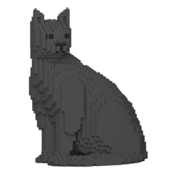 Jekca - Cat 06S-M03 - Lego - Sculpture - Construction - 4D - Brick Animals - Toys - Avvenice