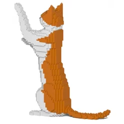 Jekca - Cat 22S-M01 - Lego - Sculpture - Construction - 4D - Brick Animals - Toys - Avvenice