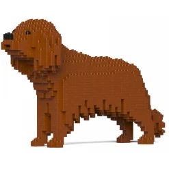 Jekca - Cavalier King Charles Spaniel 01S-M05 - Lego - Sculpture - Construction - 4D - Brick Animals - Toys - Avvenice