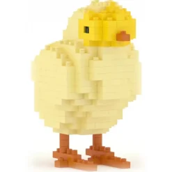 Jekca - Chick 01 - Big - Lego - Sculpture - Construction - 4D - Brick Animals - Toys - Avvenice