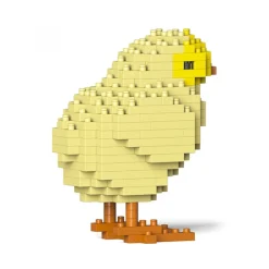Jekca - Chick 01S - Lego - Sculpture - Construction - 4D - Brick Animals - Toys - Avvenice